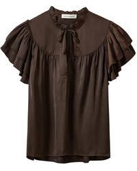 Sofie Schnoor - Overhemden ,Bruin ,Blouses - Lyst
