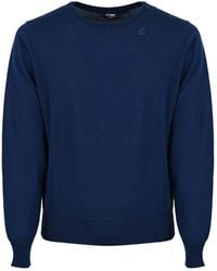 K-Way - Round-Neck Knitwear - Lyst