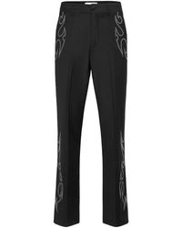 Philipp Plein - Loose Fit Broeken Texas Studs - Lyst