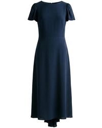 N°21 - Kleedjes ,Blauw ,Midi Jurken - Lyst