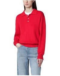 DUNST - Round-Neck Knitwear - Lyst