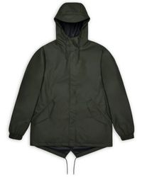 Rains - Jassen ,Groen ,Polyester Regenjas - Lyst