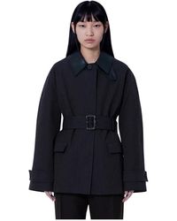 Studio Nicholson - Lurie Belted Cropped Jacket - Lyst