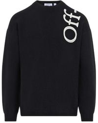 Off-White c/o Virgil Abloh - Round-Neck Knitwear - Lyst