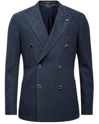 Lardini - Dubbelrijige Blazer - Lyst