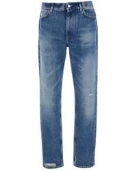 Givenchy - Jeans ,Blauw ,Denim Blauwe Denim Five Pocket Jeans - Lyst