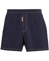 DSquared² - Cotton Boxer Shorts With Logo - Lyst