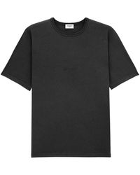Saint Laurent - Cotton T-Shirt - Lyst