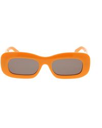 Celine - Accessoires ,Oranje ,Stijlvolle Zonnebril Met Uniek Design - Lyst