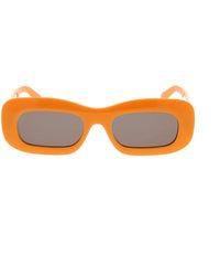 Celine - Accessoires ,Oranje ,Stijlvolle Zonnebril Met Uniek Design - Lyst