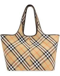 Burberry - Tote Bags - Lyst