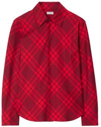 Burberry - Blouses shirts - Lyst
