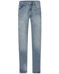 flâneur - Jeans ,Blauw ,Denim Vintage Slim Fit Denim Jeans - Lyst