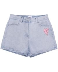 Obey - Denim Shorts - Lyst