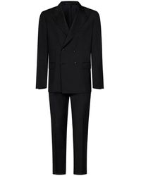 Low Brand - Double breasted suits - Lyst