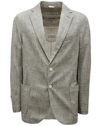Circolo 1901 - Cn4795 Glen Check Piquet Jacket - Lyst