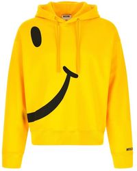 Moschino - Smiley Katoenen Sweatshirt - Lyst
