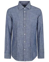 Eleventy - Denim Shirts - Lyst