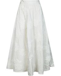 ROTATE BIRGER CHRISTENSEN - Flower Maxi Skirt - Lyst