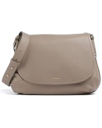 Coccinelle - Leder Umhängetasche Mit Magnetverschluss - Lyst