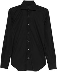 Barba Napoli - Poplin Overhemd - Lyst
