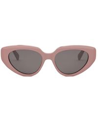 Celine - Rosa sonnenbrille mit übergangsgläsern - Lyst