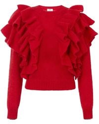 Elisabetta Franchi - Round-Neck Knitwear - Lyst