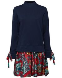 La DoubleJ - Kleedjes ,Veelkleurig ,Katoen Sporty Jurk - Lyst