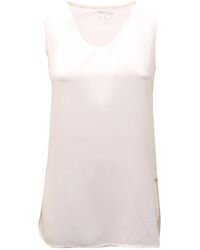Woolrich - Sleeveless Tops - Lyst