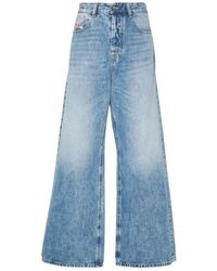 DIESEL - Jeans ,Blauw ,Katoen 1996 D-Sire 09I 29 Jeans - Lyst