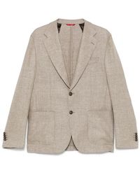 Fay - Jacke Mit Knopfleiste Und Taschen - Lyst