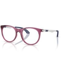Ray-Ban - Rosa Brillenfassungen Im Stil Ry 9082V - Lyst