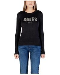 Guess - Long Sleeve Tops - Lyst