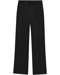 flâneur - Broeken ,Zwart ,Katoen Zwarte Casual Fit Katoenen Pantalon - Lyst