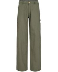 Sofie Schnoor - Cargo-Geïnspireerde Groene Broek - Lyst