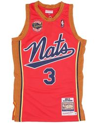 Mitchell & Ness - Fitness ,Rood ,Trainings Tops - Lyst