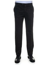 Kiton - Handgemachte Braune Chino mit Stahlknöpfen - Lyst