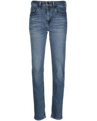 Levi's - Jeans ,Blauw ,Katoen 724 High Rise Straight Jeans - Lyst