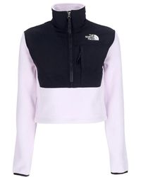 The North Face - Fitness ,Paars ,Polyester Lavendel Mist Fleece Jas - Lyst