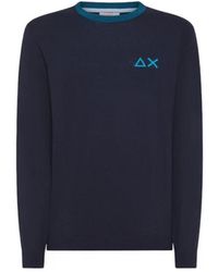 Sun 68 - Round-Neck Knitwear - Lyst