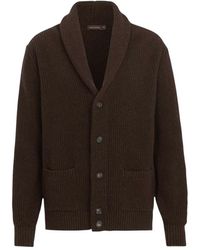 Oscar Jacobson - Regular Fit Cardigan - Lyst
