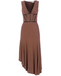 Elisabetta Franchi - Midi Dresses - Lyst