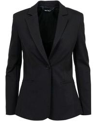 Pennyblack - Milan stitch schwarze jacke slim fit penny - Lyst
