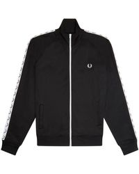 Fred Perry - Herren Sweatshirt mit Reißverschluss - Lyst