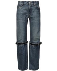 Coperni - Jeans ,Blauw ,Denim Hybrid Denim Broek - Lyst