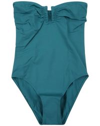 Eres - Badmode ,Groen ,Spandex Cassiopee Bustier Badpak - Lyst