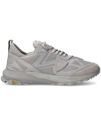 Philippe Model - Schoenen ,Grijs ,Katoen Sneakers Rocx Running - Lyst