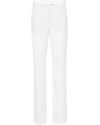 ANDAMANE - Broeken ,Wit ,Polyester Gladys Straight Broek - Lyst