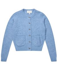 Munthe - Truien & Vesten ,Blauw ,Gebreid Vest - Lyst