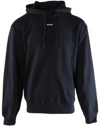 BOSS - Hoodies & Sweatvesten ,Blauw ,Katoen Dapo Hoodie - Lyst